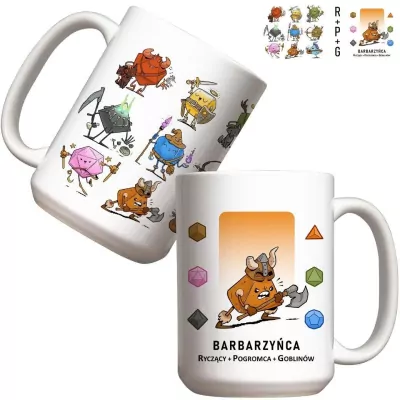 Kubek. RPG Barbarzyńca 440ml