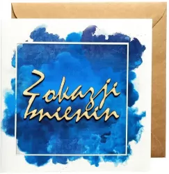 Karnet okolicznościowy. Imieniny. Naem