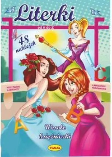 Literki od A do Z - Wesołe księżniczki - tantis.pl