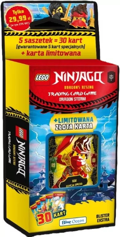 LEGO NINJAGO TCG seria 11 Blister II 1szt.mix - tantis.pl