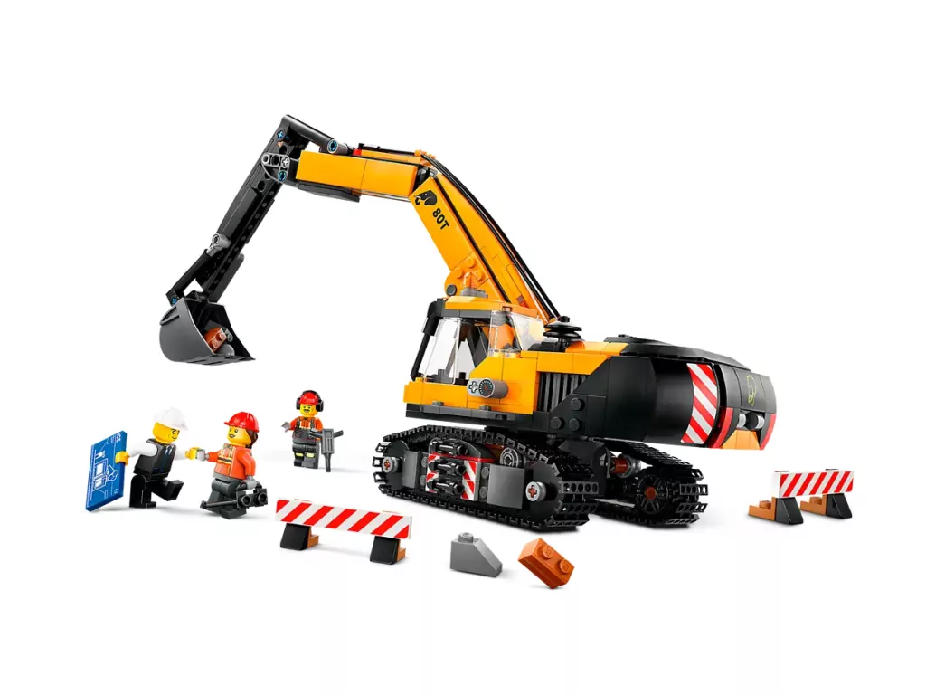 LEGO® City. Żółta koparka 60420 - tantis.pl