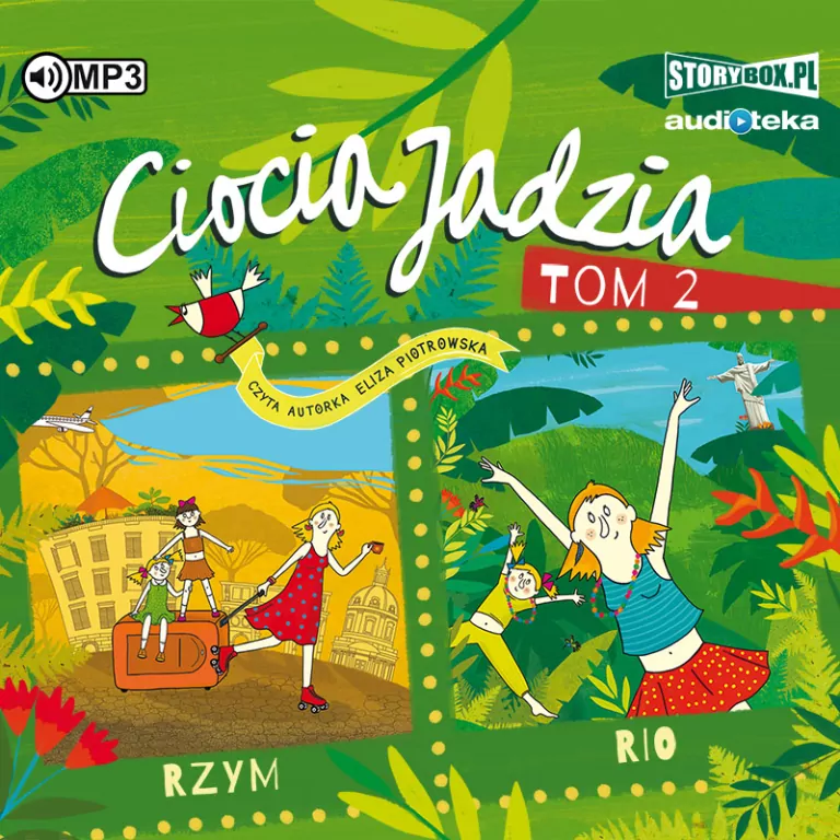 Rzym. Rio. Ciocia Jadzia. Tom 2. Audiobook - tantis.pl