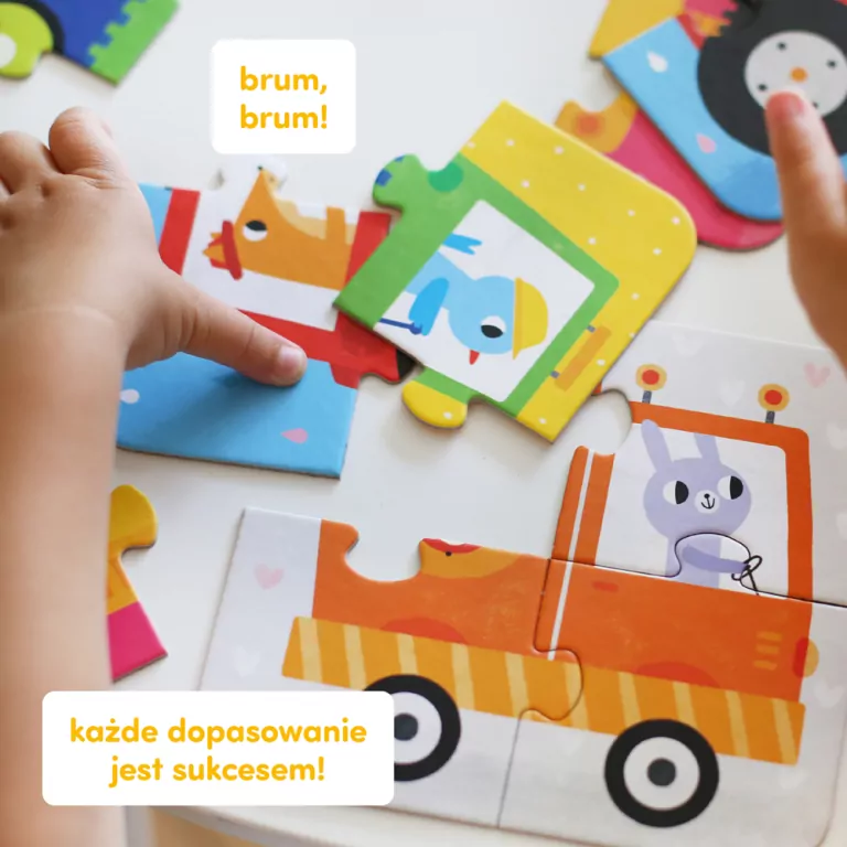 Układam pojazdy. CzuCzu - tantis.pl