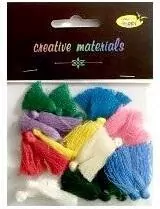 Frędzle w intensywnych kolorach 3cm - tantis.pl