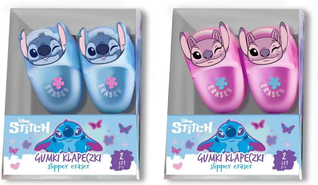 Gumki klapeczki Stitch mix - tantis.pl