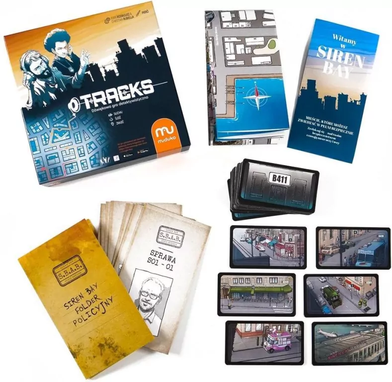 Tracks. Dźwiękowa gra detektywistyczna - tantis.pl