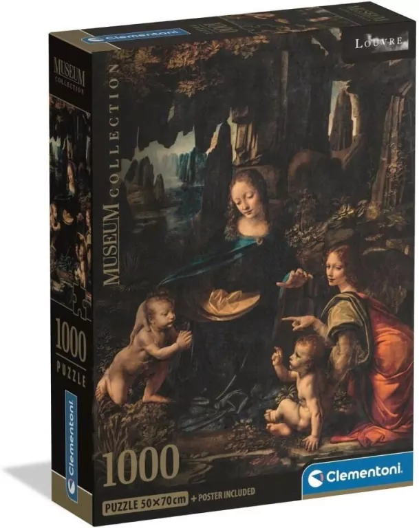 Puzzle 1000 Compact Mus.TheVirginOfTRocks 39976 - tantis.pl
