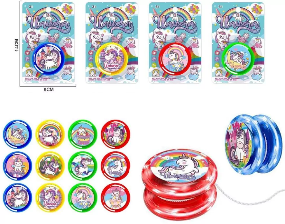 Jojo jednorożce ze światłem MIX - tantis.pl