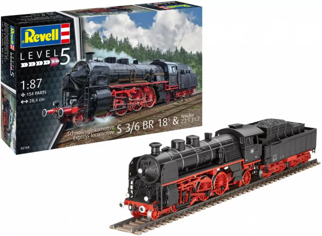 Revell. Lokomotywa parowa S3/6 BR18. Tender - tantis.pl