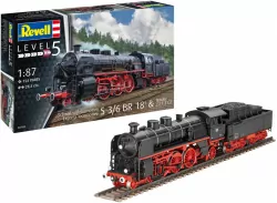 Revell. Lokomotywa parowa S3/6 BR18. Tender