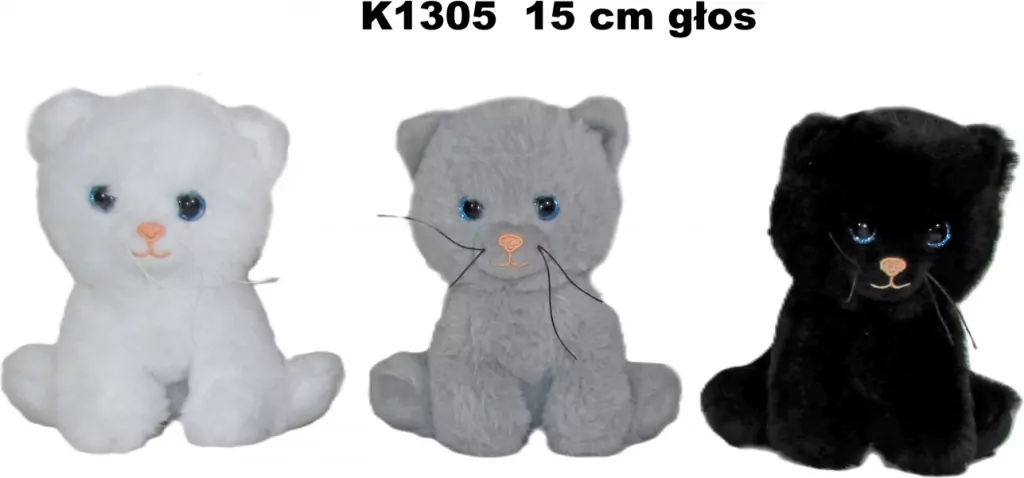 Kot z głosem 15cm MIX - tantis.pl