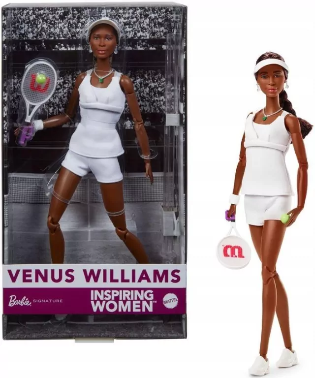 Barbie Venus Williams Inspiring Women - tantis.pl