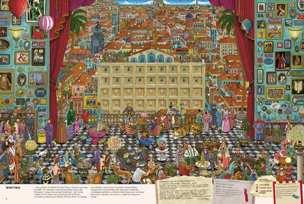 Detektyw Pierre w labiryncie. Dziwny przypadek Zamku na niebie - tantis.pl