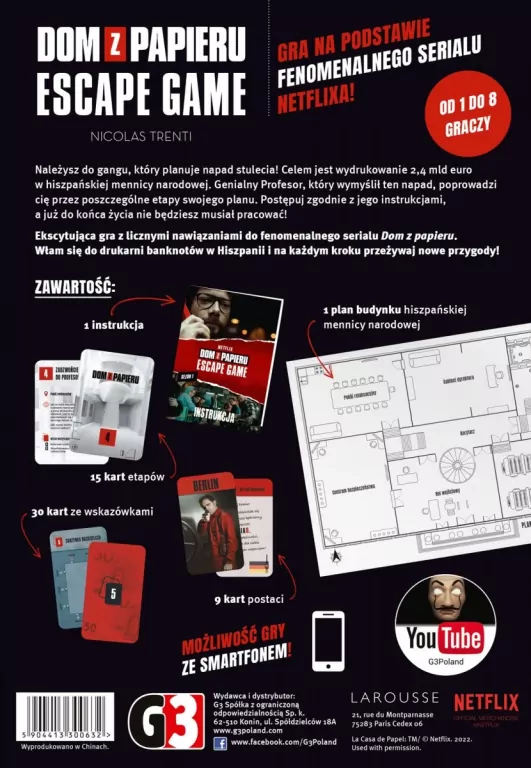 Dom z papieru (Sezon 1) - tantis.pl