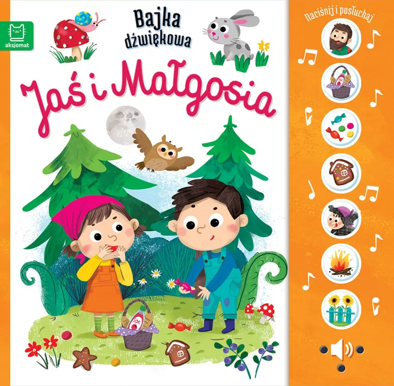 Bajka dźwiękowa. Jaś i Małgosia - tantis.pl