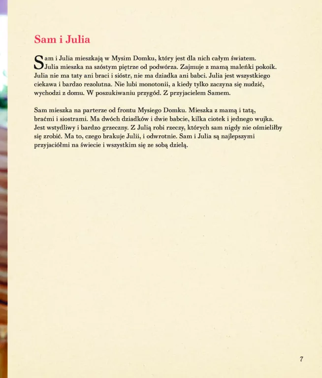 Sam i Julia. Mysi domek - tantis.pl