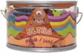Ultra Piasek puszka 200 g. 5 foremek zamek, pomarańczowy - tantis.pl
