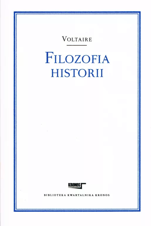 Filozofia historii -Voltaire - tantis.pl