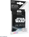 Gamegenic: Star Wars Unlimited - Art Sleeves - Card Back Black - tantis.pl