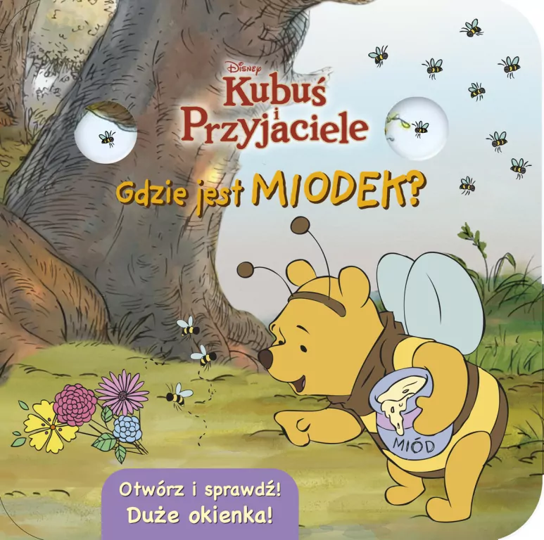 Gdzie jest miodek? Otwórz i sprawdź! Disney Kubuś - tantis.pl