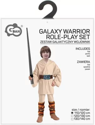 Strój dla dzieci Galaktyczny Wojownik 110/120 cm