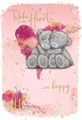 Kartka okolicznościowa You make my heart so happy