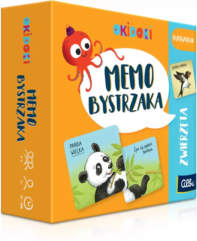 Memo zwierzęta OKIDOKI - tantis.pl