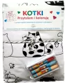 Przytula i koloruję. Kotki - tantis.pl
