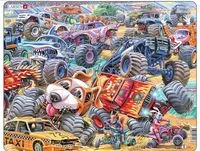 Układanka Monster Trucks Race Maxi - tantis.pl