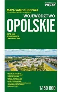 Województwo Oploskie 1:150 000 mapa samochodowa - tantis.pl