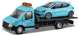 Laweta Renault Clio blue 1:43 - tantis.pl