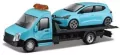 Laweta Renault Clio blue 1:43 - tantis.pl