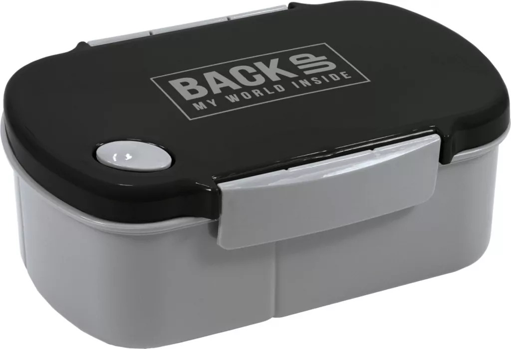 Śniadaniówka BackUp 7 B56 czarny/szary DERFORM - tantis.pl