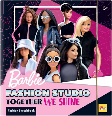 Barbie Sketch Book Together Fashion Studio