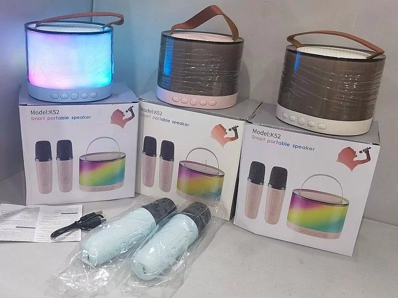 Zestaw 2 mikrofonów z głośnikiem MIX - tantis.pl