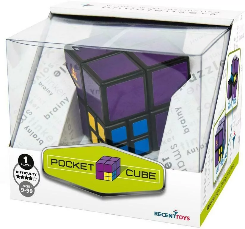 Pocket Cube - łamigłówka Recent Toys - poziom 4/5 - tantis.pl