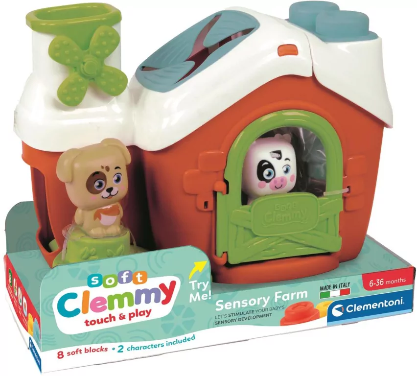 Clementoni Soft Clemmy Farma sensoryczna 17993 - tantis.pl