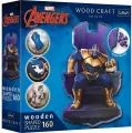 Trefl. Puzzle drewniane. Thanos na tronie, 160 elementów - tantis.pl