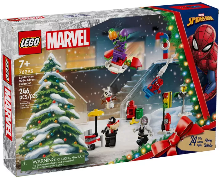 LEGO® Spider-Man. Kalendarz adwentowy 2024. 76293 - tantis.pl