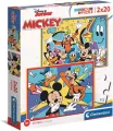 Puzzle 2x20 Super Kolor Mickey - tantis.pl