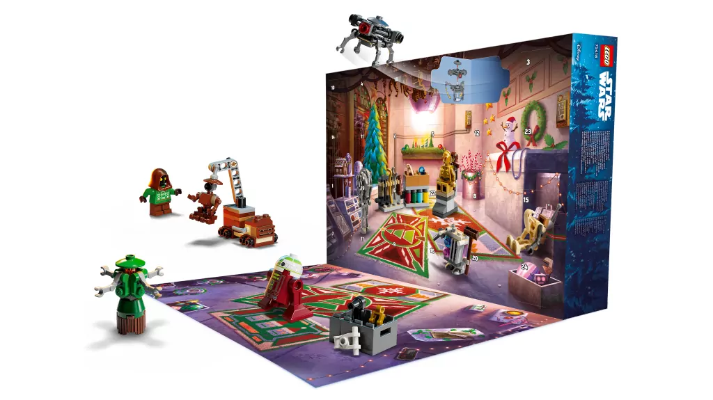 LEGO® Kalendarz adwentowy na 2025 rok 75418 - tantis.pl