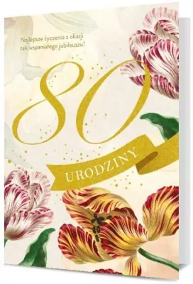 Karnet: Urodziny 80