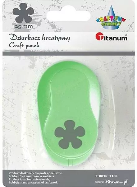 Dziurkacz z motywem Kwiat 25mm - tantis.pl
