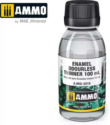 Ammo: Enamel Odourless Thinner - White Spirit (100 ml)