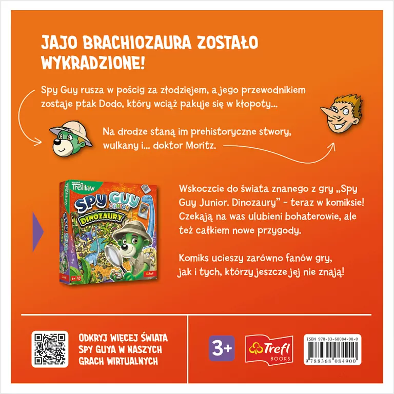 Spy Guy Komiks. Dinozaury TREFL - tantis.pl