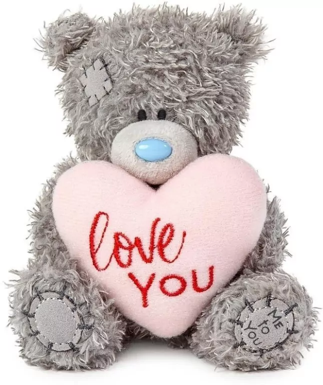 Miś - Love You Heart Plush 11cm - tantis.pl