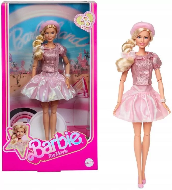 Barbie The Move Pink Puffy Dress - tantis.pl