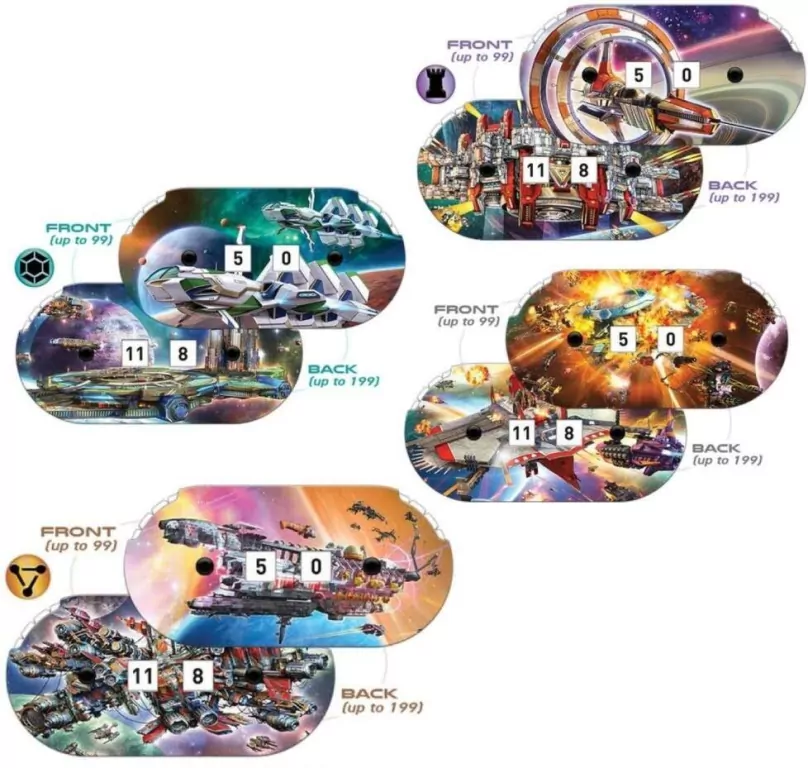 Star Realms: Rise of Empire 4 Liczniki IUVI Games - tantis.pl