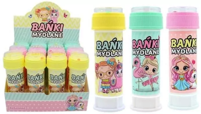 Bańki mydlane 60ml - tantis.pl