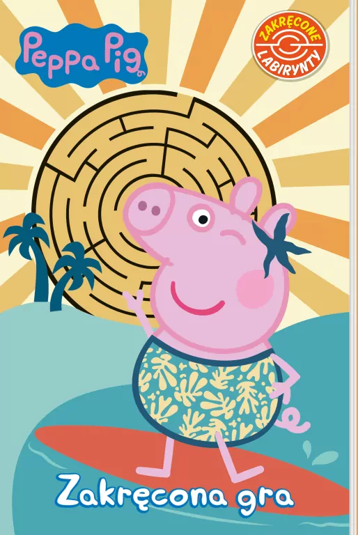 Świnka Peppa zakręcona gra. Zakręcone labirynty 7 - tantis.pl